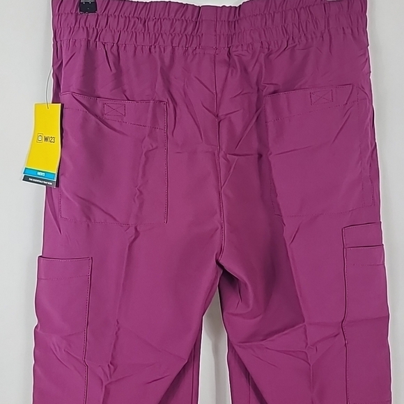 Wonder Wink Men's Jogger Scrub Pants Wine Sz L Tall - Picture 7 of 7